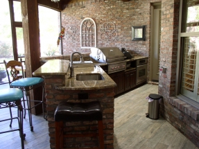 Outdoor Kitchen Outdoor Kitchen and Grill