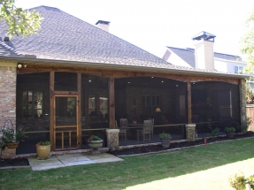 Screen Enclosed Living Area Screen Enclosed Living Area