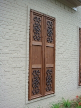 Decorative Wood Shutters and Doors