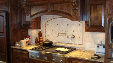 Custom Tile and Vent Custom Kitchen Tile and Vent