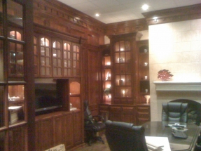 Custom Office and Library Cabinets