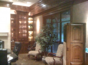 Custom Office and Library Cabinets