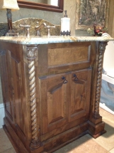 Custom Sinks With Cabinets